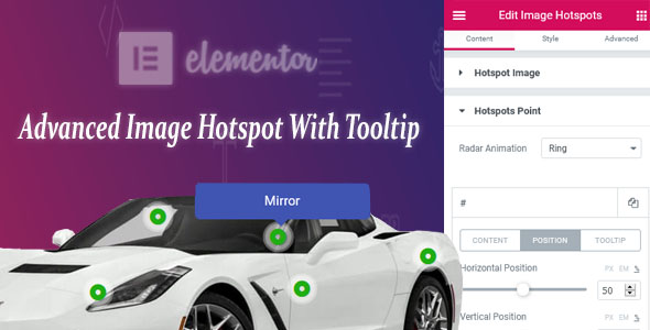 Advanced Image Hotspot For Elementor Preview Wordpress Plugin - Rating, Reviews, Demo & Download