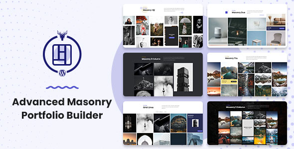 Advanced Masonry Portfolio Builder Preview Wordpress Plugin - Rating, Reviews, Demo & Download