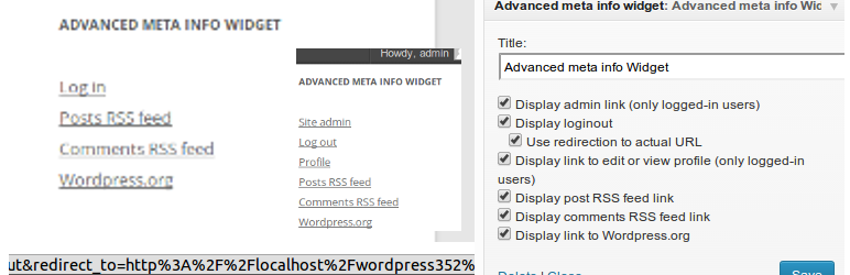 Advanced Meta Widget Preview Wordpress Plugin - Rating, Reviews, Demo & Download