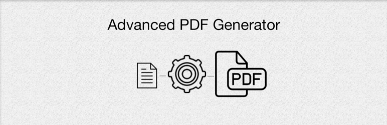 Advanced PDF Generator Preview Wordpress Plugin - Rating, Reviews, Demo & Download