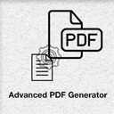 Advanced PDF Generator