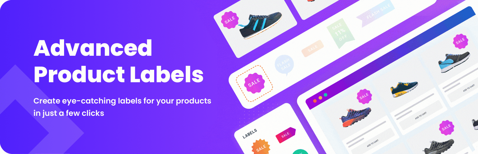 Advanced Product Labels For WooCommerce Preview Wordpress Plugin - Rating, Reviews, Demo & Download