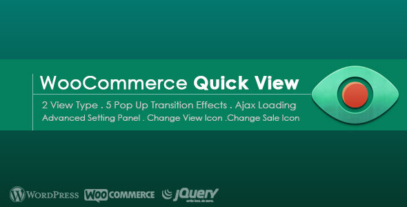 Advanced Quick View For WooCommerce Preview Wordpress Plugin - Rating, Reviews, Demo & Download