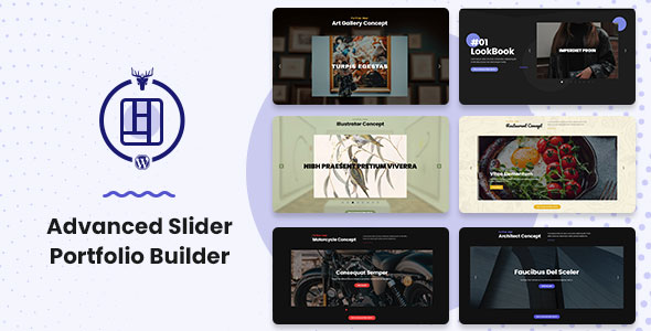 Advanced Slider Portfolio Builder Preview Wordpress Plugin - Rating, Reviews, Demo & Download