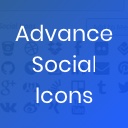 Advanced Social Icons