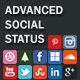 Advanced Social Status WordPress Social Counter
