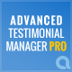 Advanced Testimonials Manager Pro WordPress Plugin