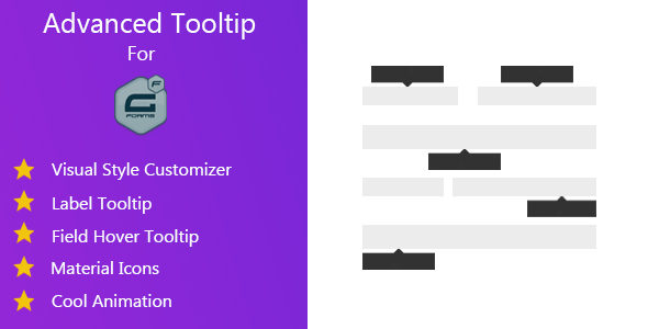 Advanced Tooltips For Gravity Forms Preview Wordpress Plugin - Rating, Reviews, Demo & Download