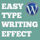 Advanced Typing Effect WordPress Plugin