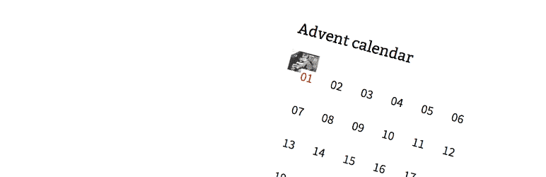 Advent Calendar Preview Wordpress Plugin - Rating, Reviews, Demo & Download