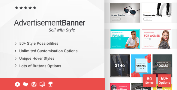 Advertisement Banner Addon For WPBakery Page Builder Preview Wordpress Plugin - Rating, Reviews, Demo & Download