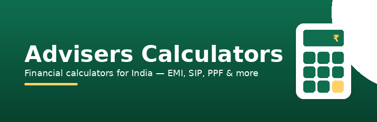 Advisers Calculators Preview Wordpress Plugin - Rating, Reviews, Demo & Download