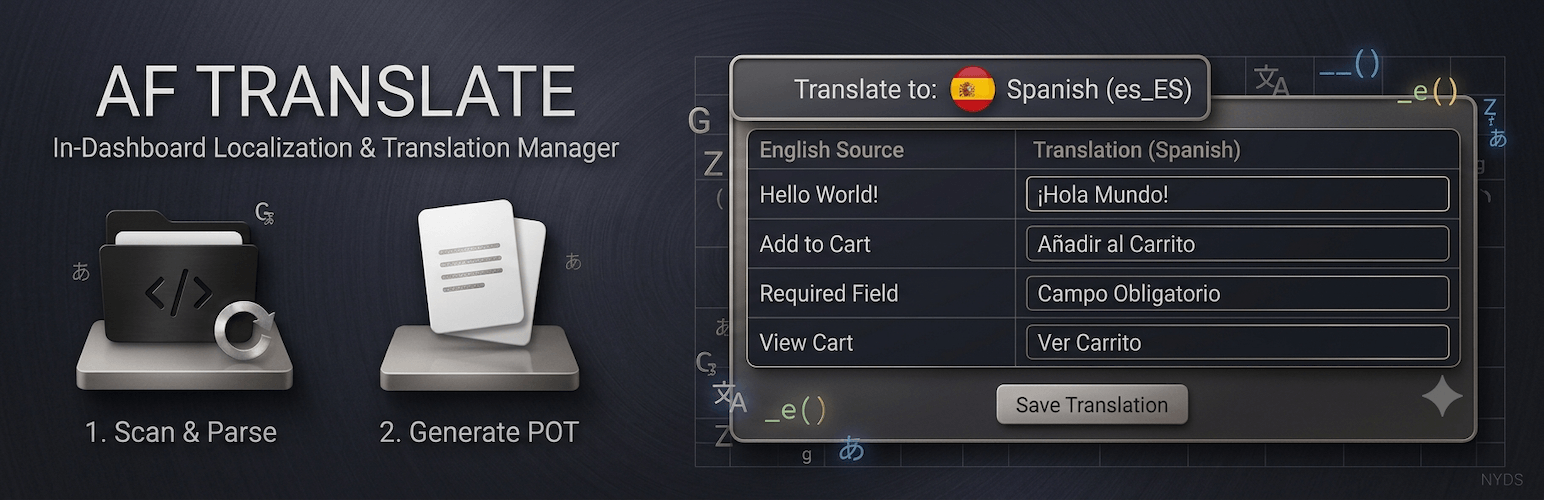 AF Translate Preview Wordpress Plugin - Rating, Reviews, Demo & Download