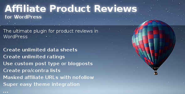 Affiliate Product Reviews Preview Wordpress Plugin - Rating, Reviews, Demo & Download