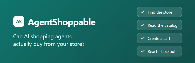 AgentShoppable Preview Wordpress Plugin - Rating, Reviews, Demo & Download