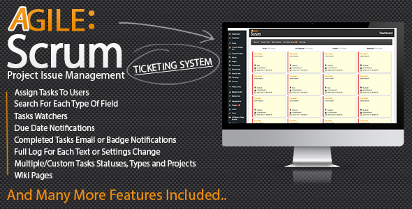 Agile Scrum – Project Issue Management Preview Wordpress Plugin - Rating, Reviews, Demo & Download