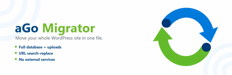 AGo Migrator Preview Wordpress Plugin - Rating, Reviews, Demo & Download