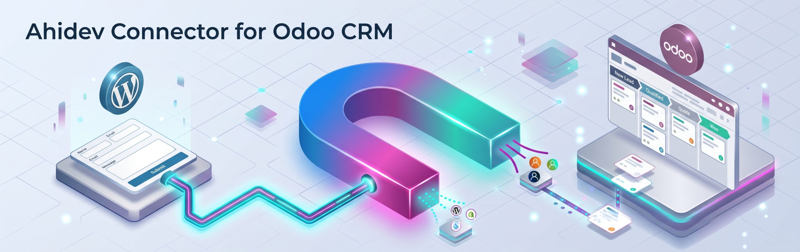 Ahidev Connector For Odoo CRM Preview Wordpress Plugin - Rating, Reviews, Demo & Download
