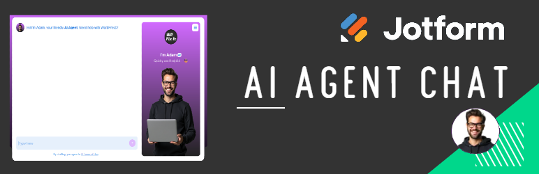 AI Agent Chat – Jotform Preview Wordpress Plugin - Rating, Reviews, Demo & Download