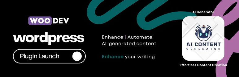 AI Content Generator Marketing Preview Wordpress Plugin - Rating, Reviews, Demo & Download