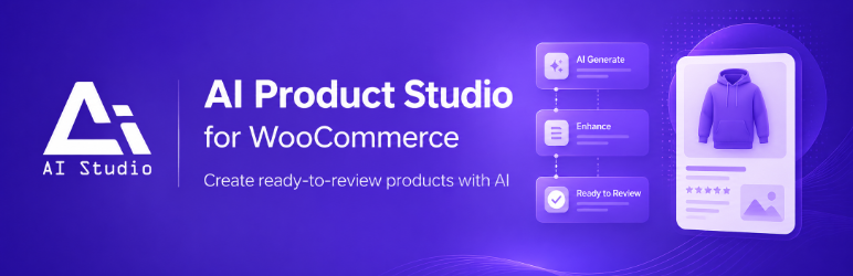 AI Product Studio For WooCommerce Preview Wordpress Plugin - Rating, Reviews, Demo & Download