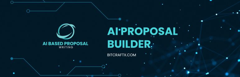 AI Proposal Builder Preview Wordpress Plugin - Rating, Reviews, Demo & Download