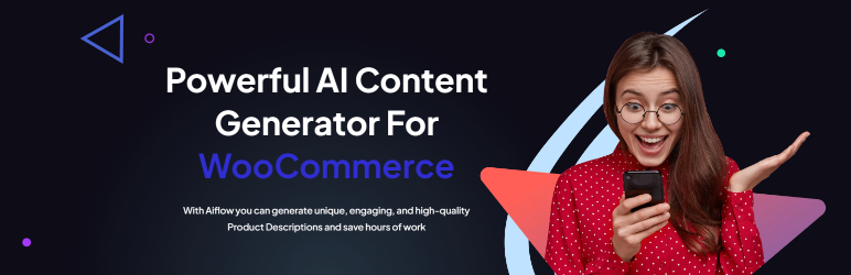 Aiflow – AI For WooCommerce – Powerful AI Content Generator Preview Wordpress Plugin - Rating, Reviews, Demo & Download