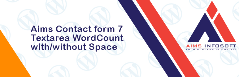Aims Textarea Wordcount With/without Space For Contact Form 7| Aims Infosoft Preview Wordpress Plugin - Rating, Reviews, Demo & Download