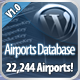 Airport Database For Wordpress With Text Spinner