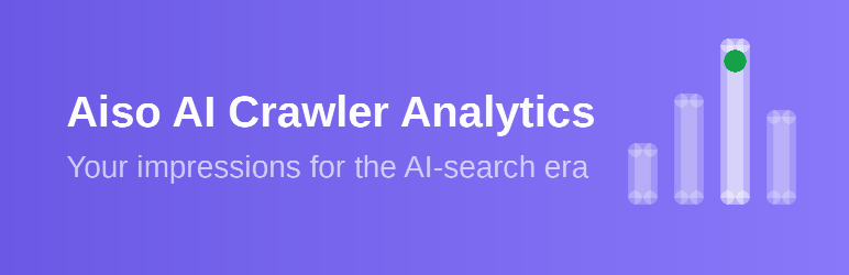 Aiso AI Crawler Analytics Preview Wordpress Plugin - Rating, Reviews, Demo & Download