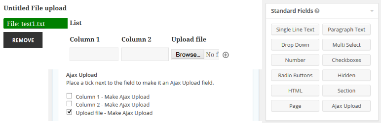 Ajax Upload For Gravity Forms Preview Wordpress Plugin - Rating, Reviews, Demo & Download