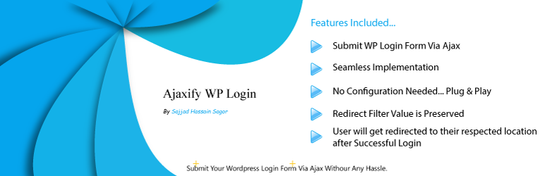 Ajaxify WP Login Preview Wordpress Plugin - Rating, Reviews, Demo & Download