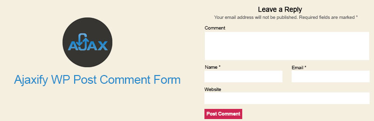 Ajaxify WP Post Comment Form Preview Wordpress Plugin - Rating, Reviews, Demo & Download