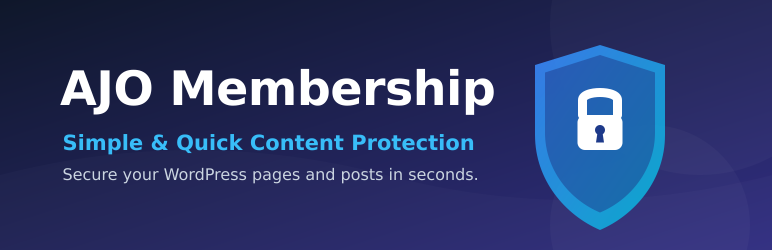 AJO Membership Preview Wordpress Plugin - Rating, Reviews, Demo & Download