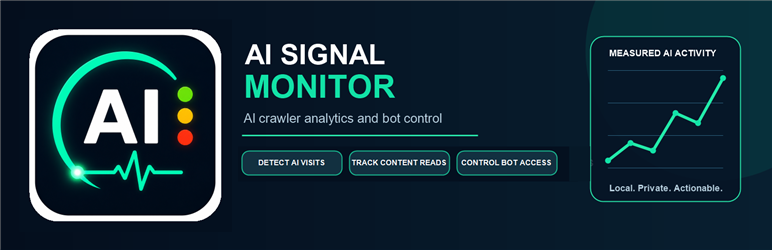 AKSA AI Monitor – AI Crawler Analytics & Bot Control Preview Wordpress Plugin - Rating, Reviews, Demo & Download