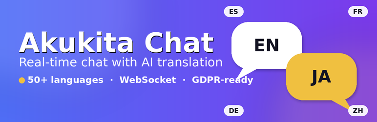 Akukita Chat With AI Translation Preview Wordpress Plugin - Rating, Reviews, Demo & Download