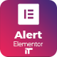 Alert And Notification For Elementor
