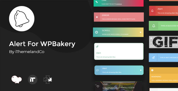 Alert For WPBakery Page Builder Preview Wordpress Plugin - Rating, Reviews, Demo & Download