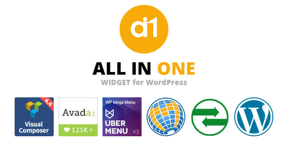 All In One Widget Plugin for Wordpress Preview - Rating, Reviews, Demo & Download