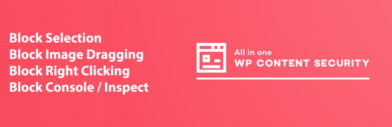 All In One WP Content Security Preview Wordpress Plugin - Rating, Reviews, Demo & Download