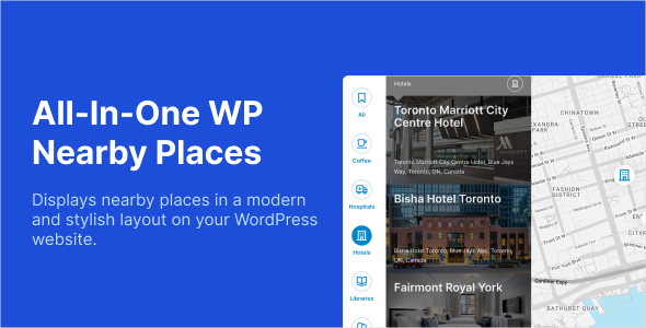 All-In-One WP Nearby Places Preview Wordpress Plugin - Rating, Reviews, Demo & Download