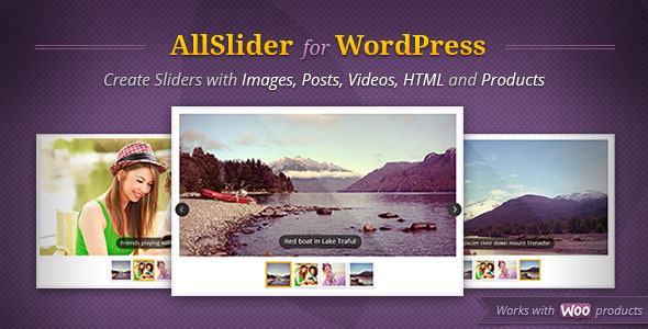 AllSlider – WordPress Responsive Slider Carousel Preview - Rating, Reviews, Demo & Download