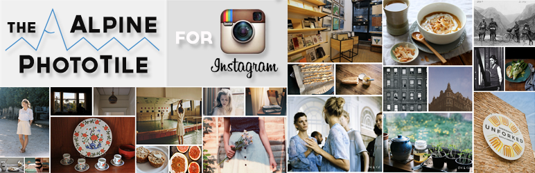Alpine PhotoTile For Instagram Preview Wordpress Plugin - Rating, Reviews, Demo & Download