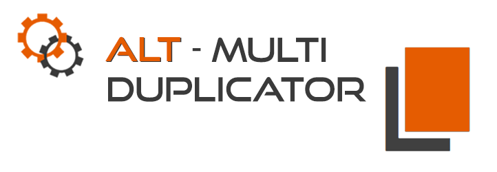 AlT Multiduplicator Preview Wordpress Plugin - Rating, Reviews, Demo & Download
