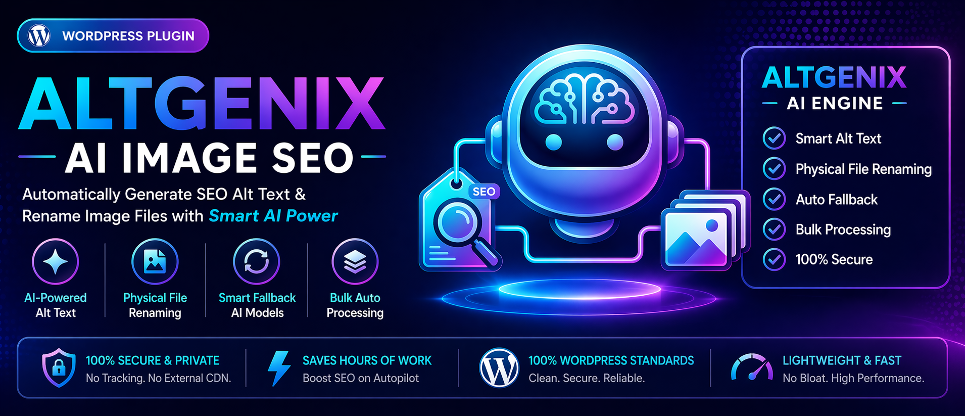 AltGenix AI Image SEO Preview Wordpress Plugin - Rating, Reviews, Demo & Download