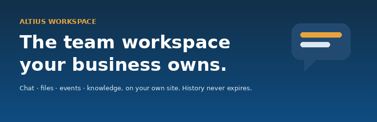 Altius Workspace Preview Wordpress Plugin - Rating, Reviews, Demo & Download