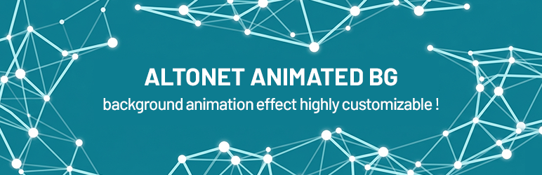 Altonet Animated BG Preview Wordpress Plugin - Rating, Reviews, Demo & Download