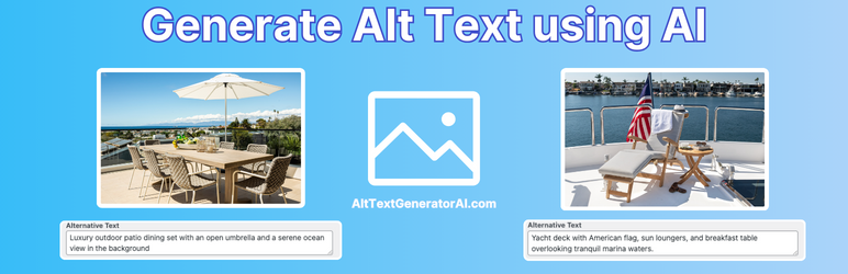 AltTextGeneratorAI Wordpress Plugin - Rating, Reviews, Demo & Download