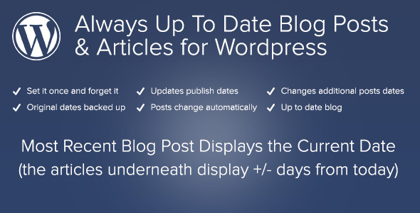 Always Up To Date WordPress Posts And Articles Preview - Rating, Reviews, Demo & Download