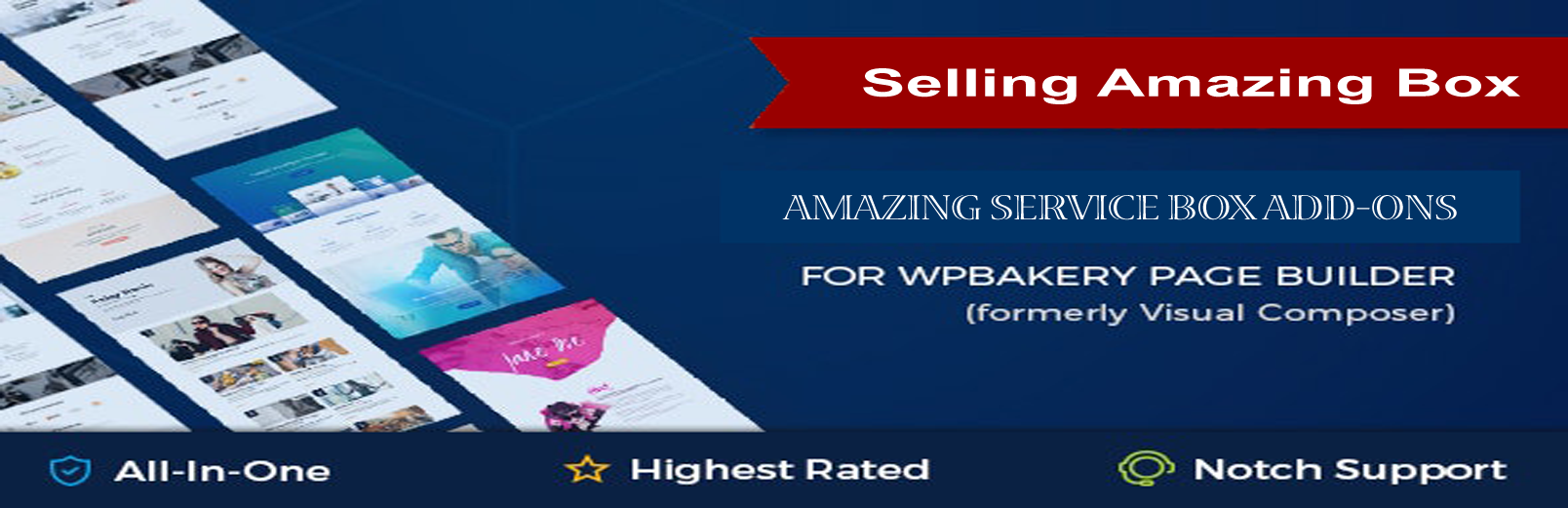 Amazing Service Box Addons For WPBakery Page Builder (formerly Visual Composer) Preview Wordpress Plugin - Rating, Reviews, Demo & Download
